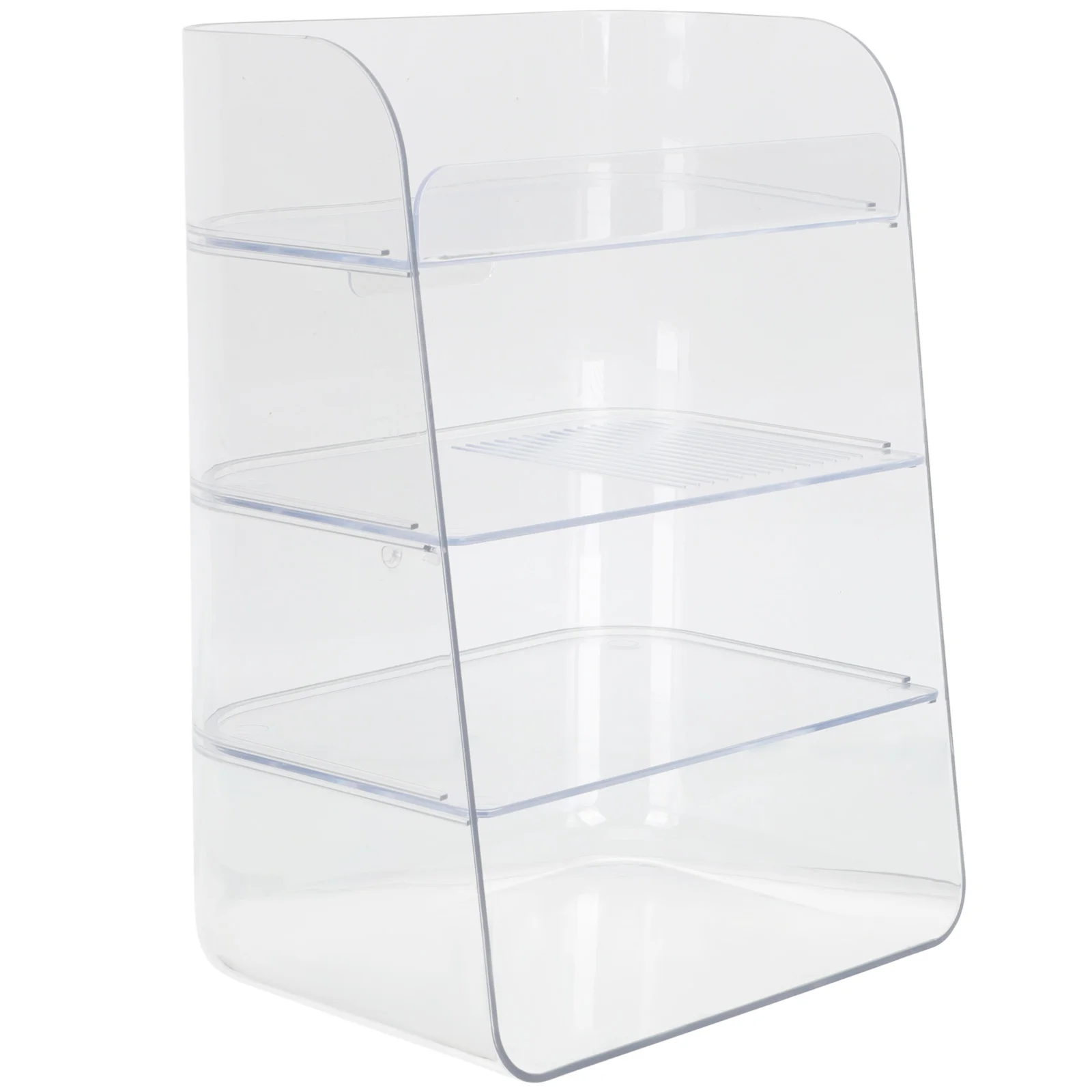 

Storage Box Make Desk Vanity Organizing Cosmetics Organizer Desktop Clear Plastic Makeover Makeup Organizers