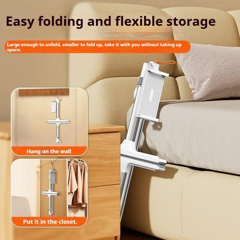 Eary Phone Tablet Stand Holder for Bed Width Height Adjustable Compatible With iPhone Samsung iPad Air Or Other 4.7-12.9" Device