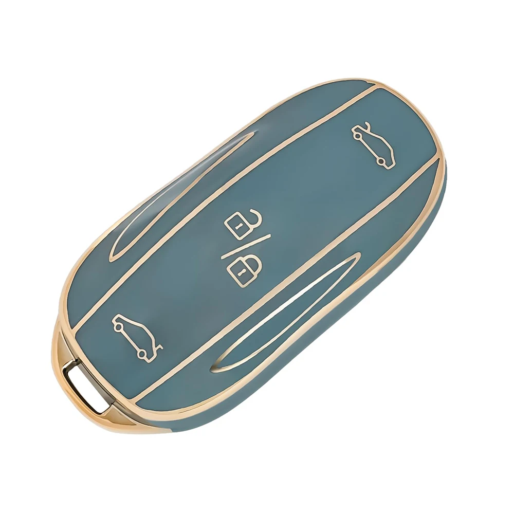 Luxury Car Remote Key Cover - Premium Smart Keyless Protection Shell