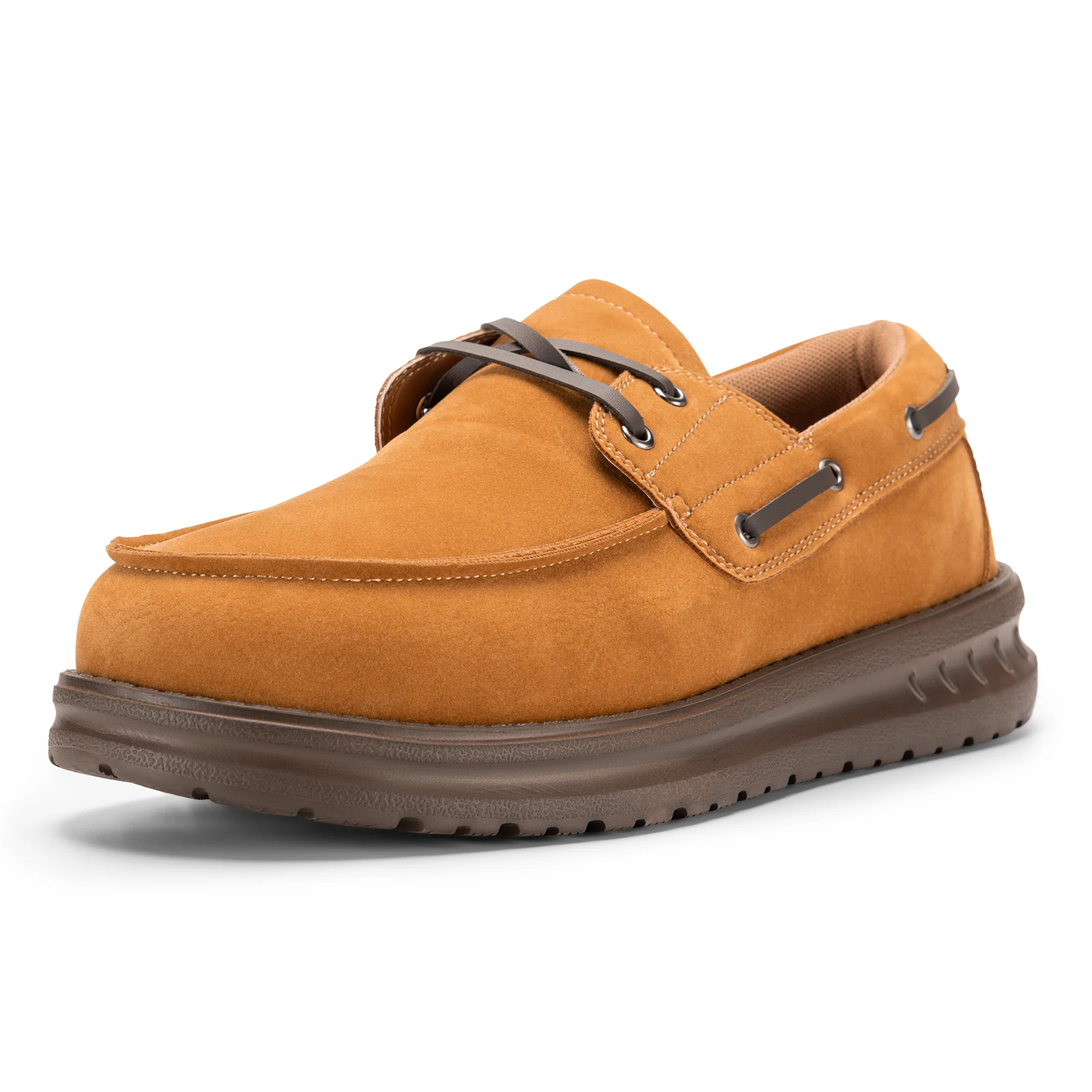 FitVille Men's Shoes Slip-on Loafers Casual Business Shoes Extra Wide Last for Swollen Feet Plantar Fasciitis Relief Pain 3