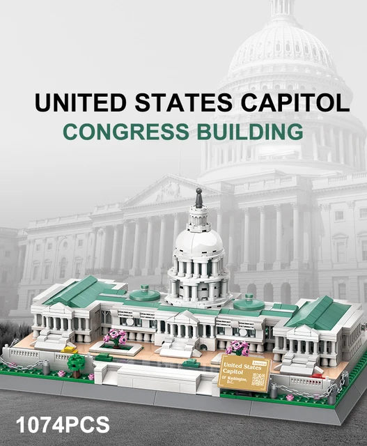 Hot united states capitol lego Free Shipping Black Friday