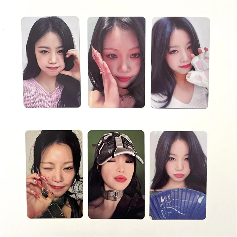 Kpop SOOJIN Album Seo Soo Jin EP RIZZ LOMO Card MonaLisa Girl Collection Gift Postcard Photo Card 6pcs/set
