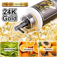 AILKE 24k Gold Lotion pour le corps parfaite et impeccable, blanchissant, inhibe la mélanine, hydratant, protection UV, avec Nicotinamide vitamine C 5
