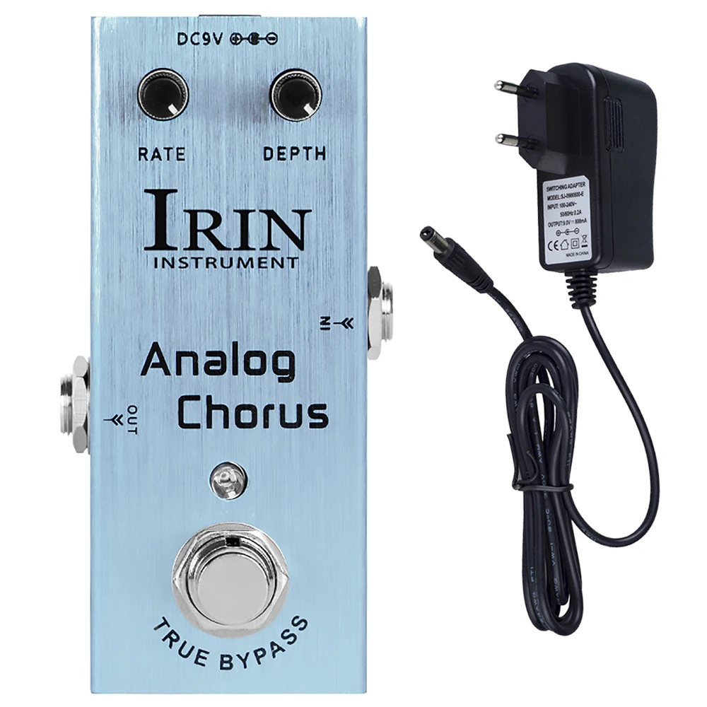 

IRIN AN-08 Effector Analog Chorus Guitar Pedal for Circuit Chorus Tone Guitar Pedal Effect with BBD Chip True Bypass Design