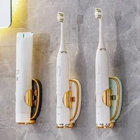 1Pcs Traceless Toothbrush Holder Bath Wall-Mounted Electric Adults Toothbrush Stand Rack Organizer Hanger Bathroom Accessories 1