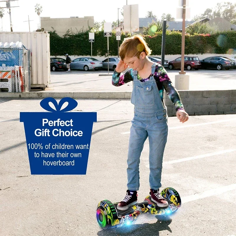 Self Balance Electric Scooters with Luminous Wheels,10 Inch Two Wheel ,Hover Board Hoverboards,for Adults and Children