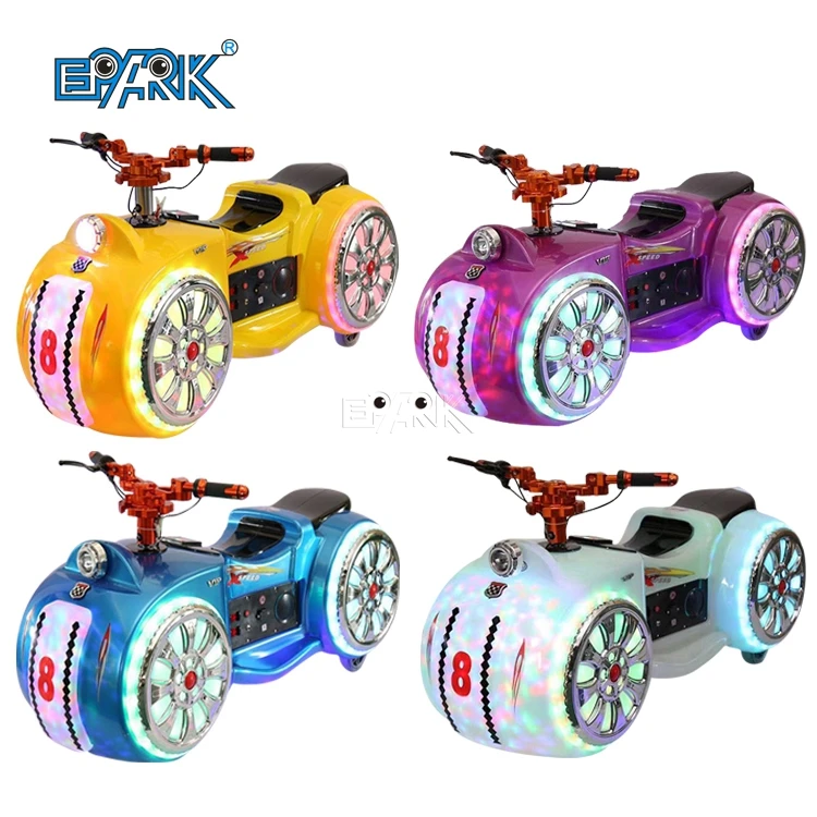 Motorcycle Amusement Park Rides Parent Child Bumper Cars