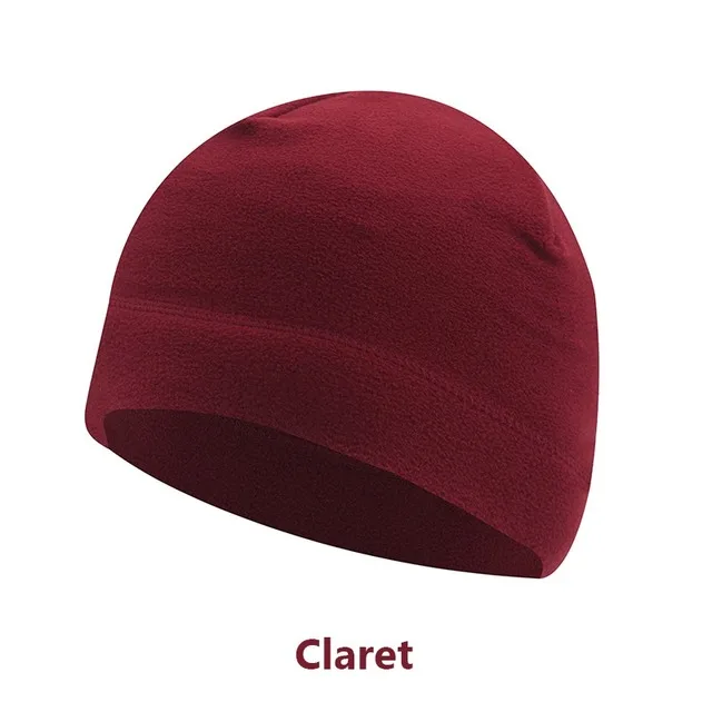 Windproof Polar Fleece Warm Beanie Hat Cap Men Women Autumn Winter Soft Comfortable Ski Cycling