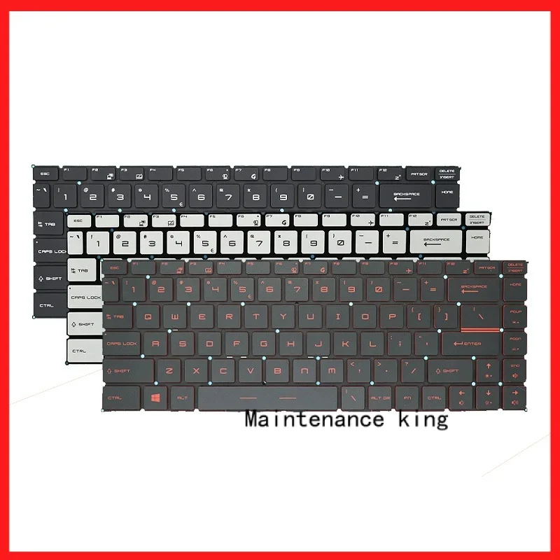Новая клавиатура для ноутбука MSI GS65 GF63 MS-16R1 PS63 P65 GF65 8RC/D 8RF/E MS-16 W1