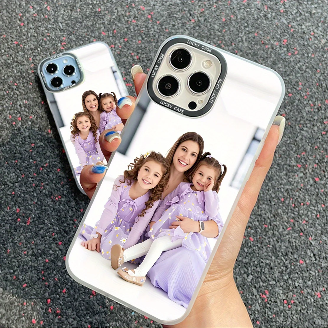 Customizable Shockproof Phone Cover with DIY Photo Personalization
