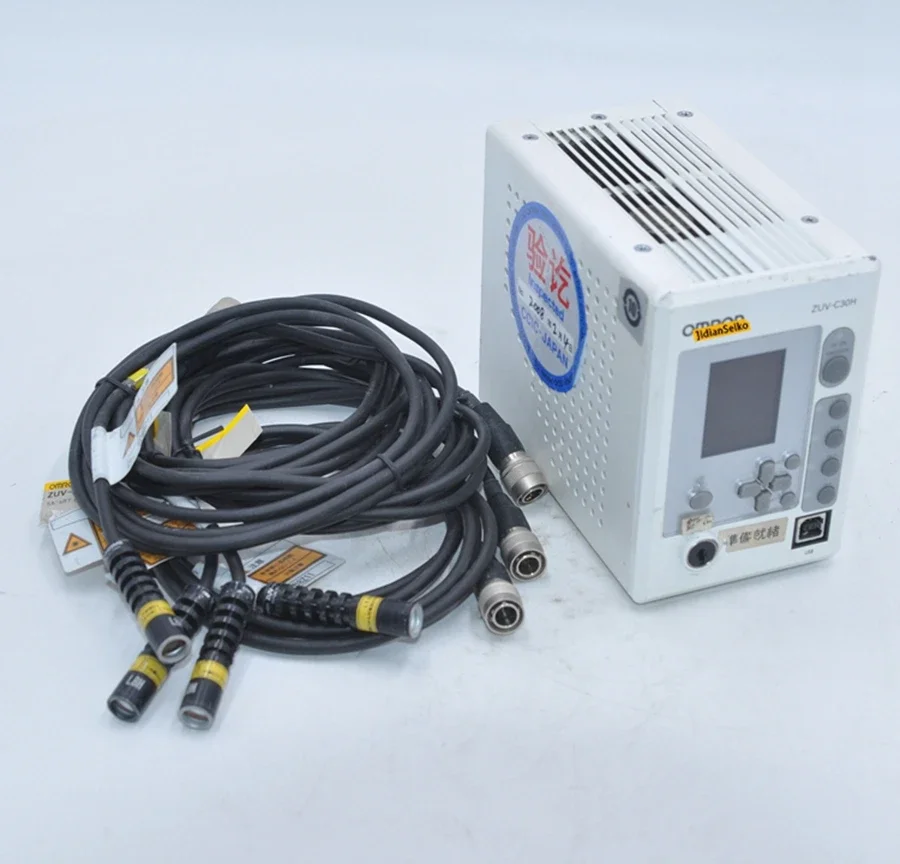 ZUV-C30H  UV LED SOURCE  UV-LED CONTROLLER With 4 Light Source Heads Used 10w mini portable handheld rechargeable light source medical endoscopy endoscopes led cold ent light source