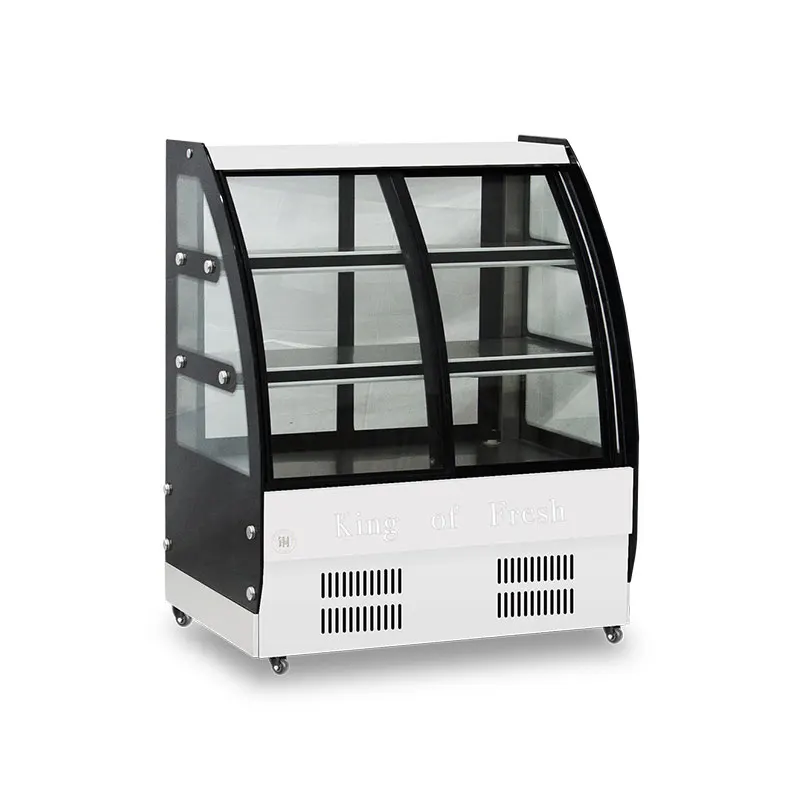 Vertical Open Cake Display Showcase Cabinet Bread Display Refrigerator