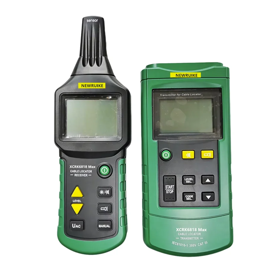 MY6818 Professional Wire Cable Tracker Metal Pipe Locator Detector Tester Line Tracker MS6818 Wire Finder xcrk6818 max — view 3
