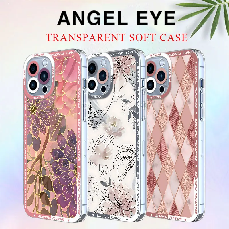 Custodia Gold Rose Love Heart Per Xiaomi Redmi Note 9 Pro 8 11S 12 Pro 12S 11 Pro 9T 10 Pro Note 12 5G Cover Morbida Trasparente