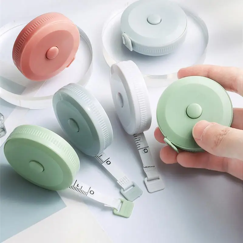 Mini Tape Meter Tape Tailor Ruler Keychain Measuring Clothing Size Measure Portable Sewing Tools Accessory tape measure,measuring tape,measuring ruler