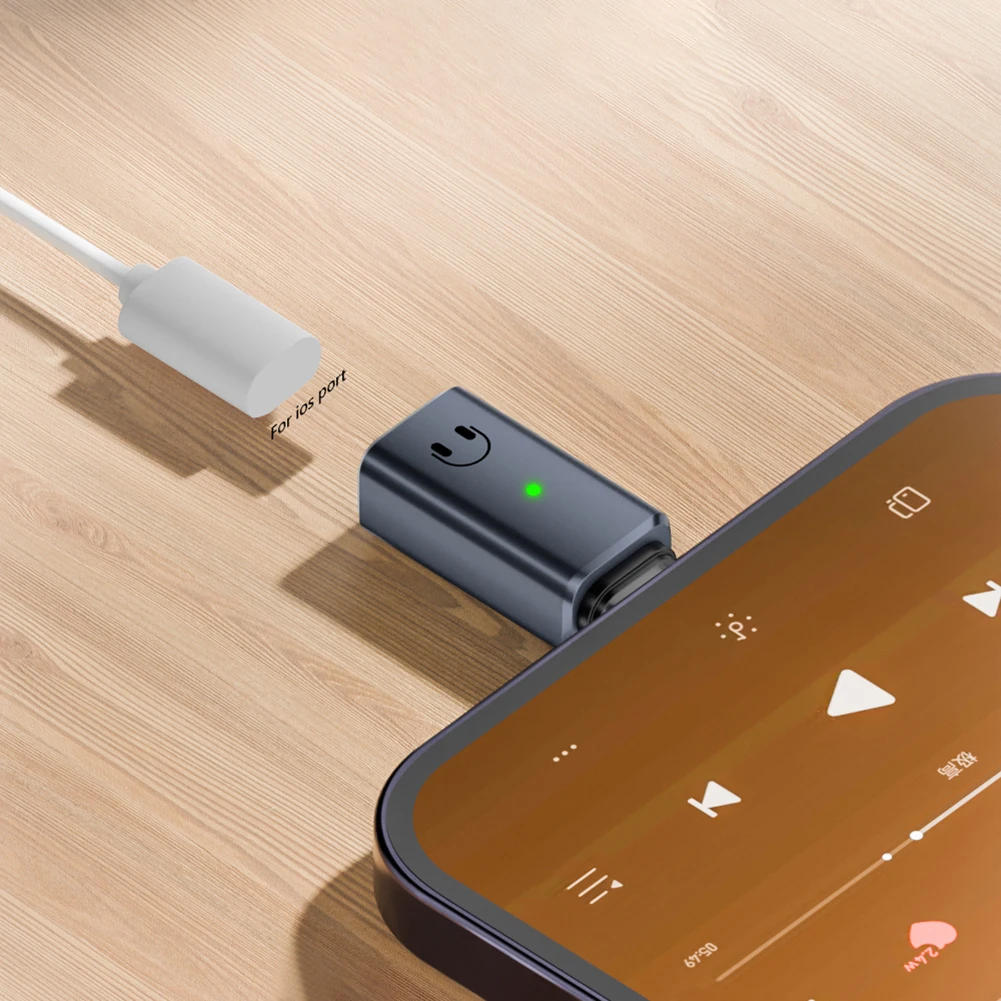 USB OTG 데이터 전송 어댑터, USB C에서 8 핀 오디오 헤드폰 어댑터 변환기, 고속 충전 어댑터, 아이폰 14, 13 프로 맥스용
