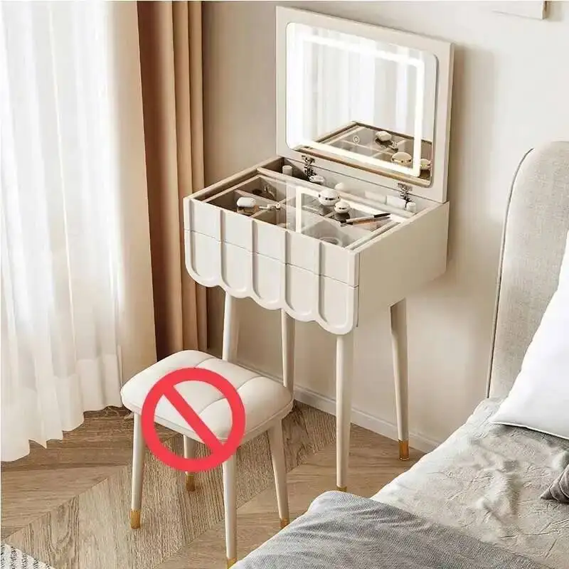 White 40cm No chair