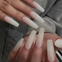 Faux ongles rouges mats 24 pièces, longueur moyenne, forme carrée, pour mariage, fête, manucure DIY, ongles acryliques à presser 5