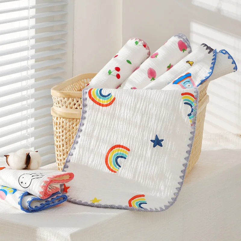 Breathable Babies Pillow 4-Layers Pillow Newborn Pillows for Boys Girls Gift