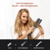 Electric Hot Comb Multifunctional Straight Hair Straightener Comb Negative Ion Anti-Scalding Styling Tool Straightening Brush 1