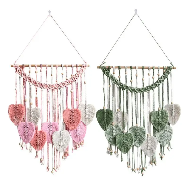 

Гобелен плетеный в богемном стиле, богемный Настенный декор с крыльями ангелов, для квартиры, гостиной, спальни