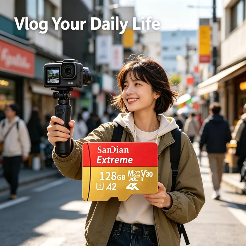 Ultra High-Speed 128GB Micro SD Card - Class 10