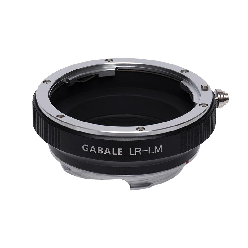 Gabale Lr-Lm Adattatore Per Obiettivo Con Messa A Fuoco Manuale Senza Anello Di Telemetro Per Obiettivo Leica R Per Fotocamere Con Montaggio A Leica M