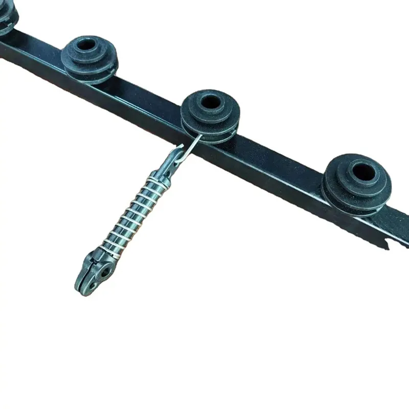 Electric Fence Spring Strainer Insulator for Stainless Steel Poles Compression Tensioner Spring for Electric Fence Tensioners electric fence insulator