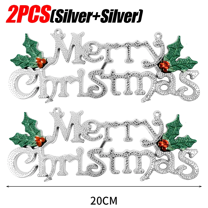 メリークリスマスの吊り下げサイン,木,ドア,窓のペンダント,装飾品