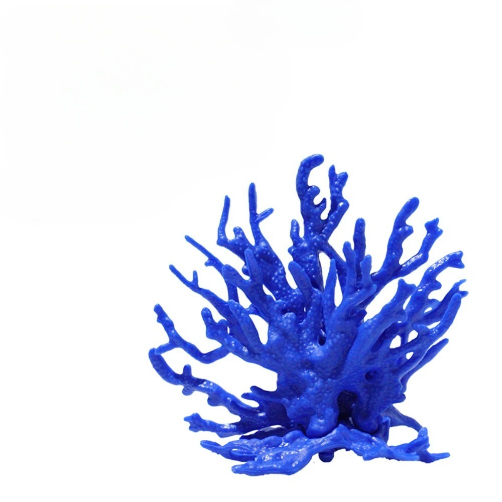 Aquarium Simulation Coral Ornament - Resin Artificial Marine Coral for Undersea Aquascape Decor