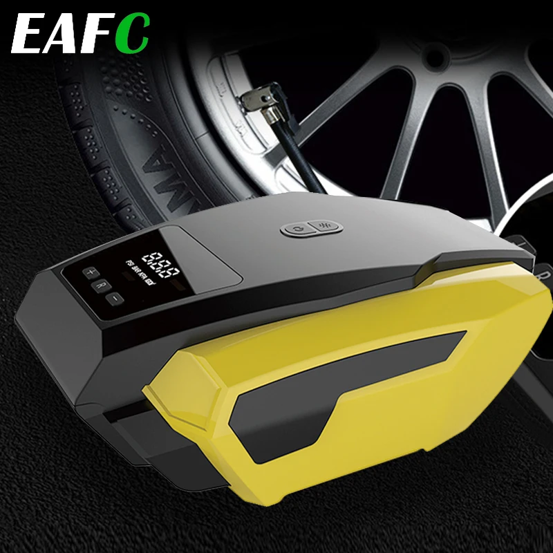 Car LED Digital Display Air ComprESSor Portable Inflatable Pump 12V Automobile Tire Fast Inflator Mini Electric Auto For Trave