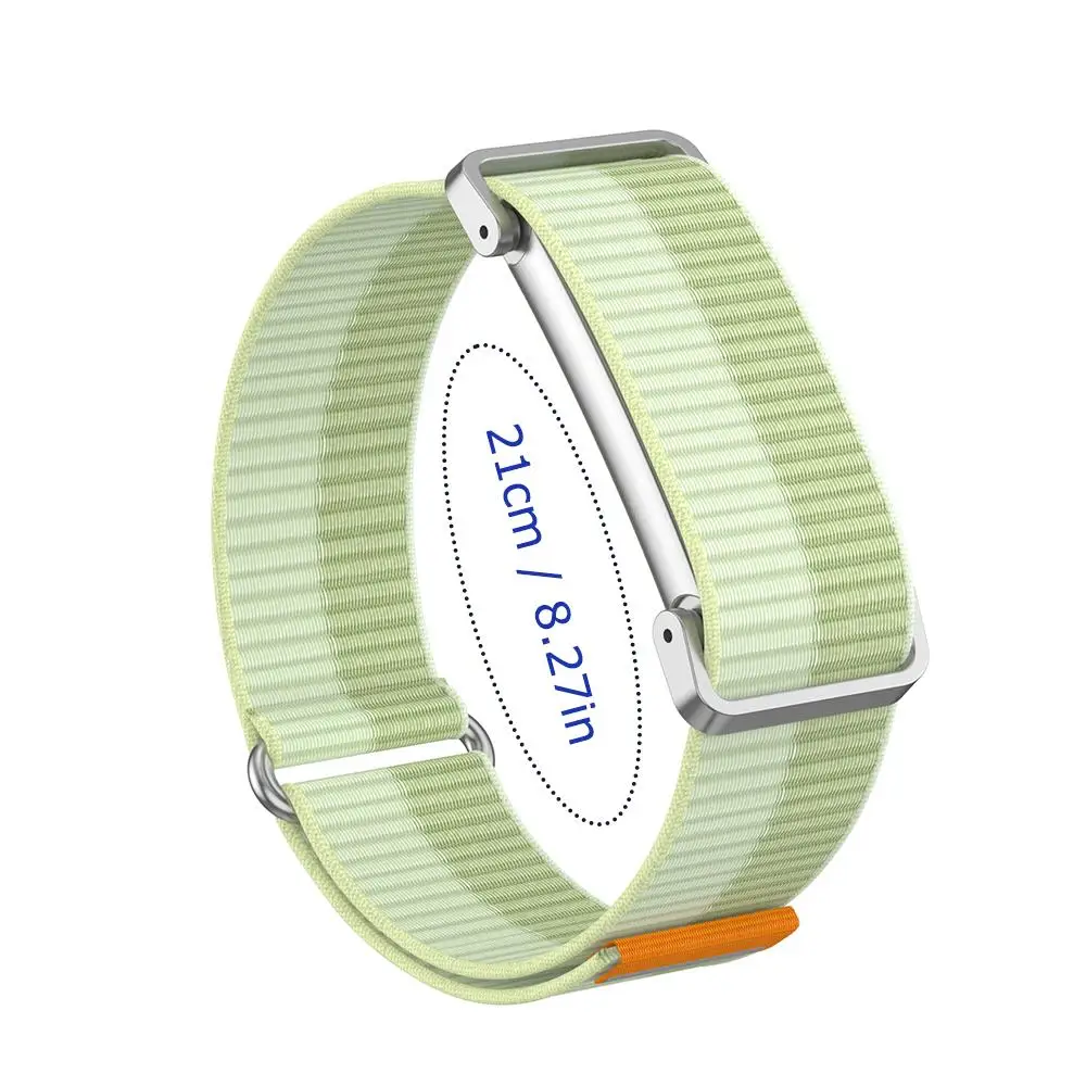 Breathable Woven Nylon Watch Strap with Adjustable Metal Frame – Sport Wristband