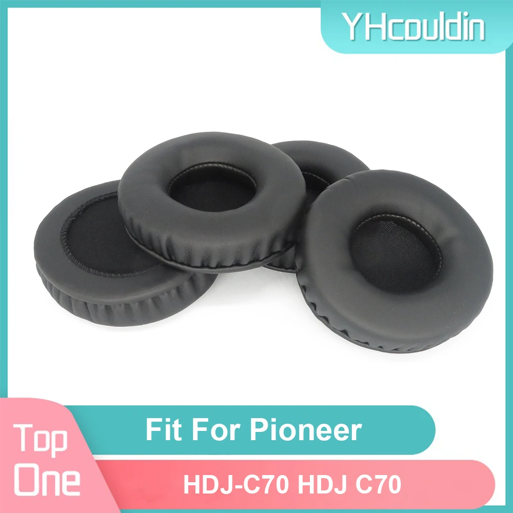 

Earpads For Pioneer HDJ-C70 HDJ C70 Headphone Earcushions PU Soft Pads Foam Ear Pads Black