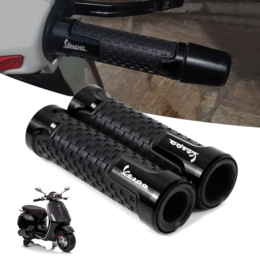 Per Vespa Sprint 150 S150 Gts300 Gtv Ra Maniglia Manopole Universali 7/8 "22Mm Impugnatura In Gomma Antiscivolo Accessori Per Scooter E-Bike