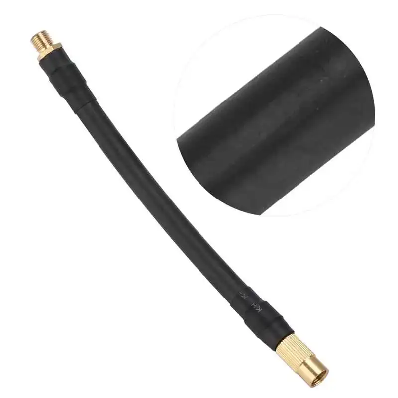 Electric Tire Inflator Tire Inflator, Tire Inflator Gun 6.3in Extension Hose Air Pump Tube Fit Xiaomi Electric Inflator Bicycle Motorcycle Automobile