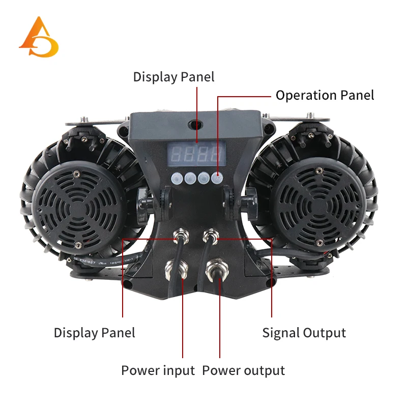 200W COB DMX 2x100w bianco freddo/bianco caldo impermeabile controllo blinder DJ attrezzatura da discoteca bar attrezzatura professionale per matrimoni - immagine 3