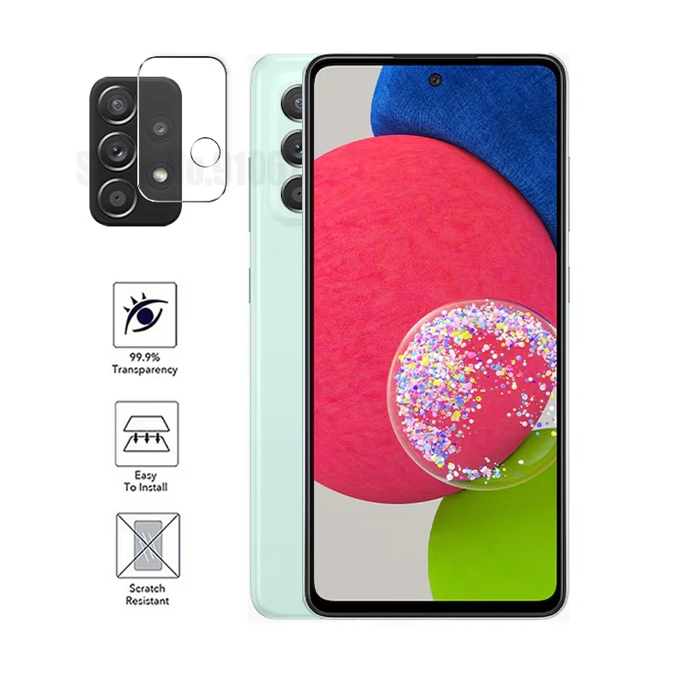Premium HD Tempered Glass Camera Lens & Screen Protector