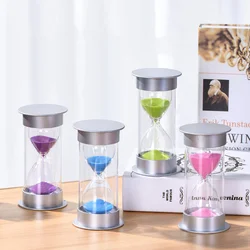 Multicolor Unbreakable Hourglass Timer Set for Home Decor and Gifting (Blue)