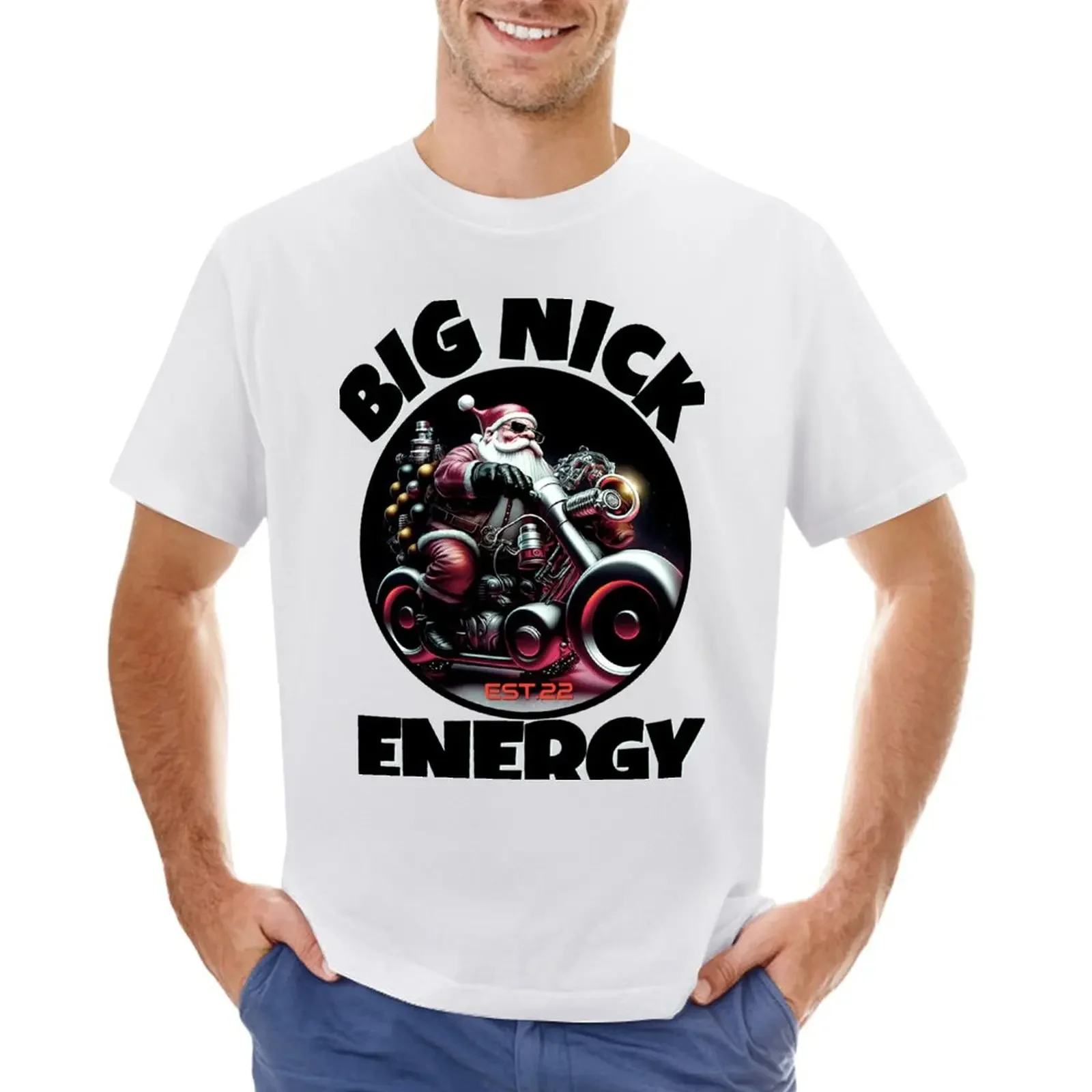 

BIG NICK ENERGY T-shirt vintage aesthetic clothes customs mens t shirt