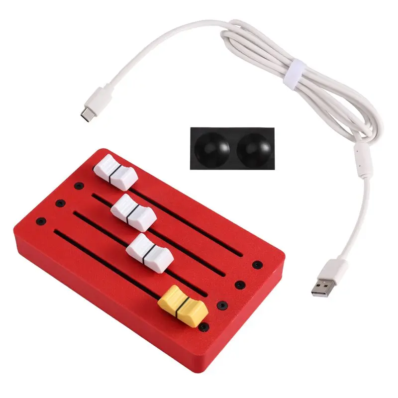 【디지털 기기】4채널 MIDI 컨트롤러 CC 컨트롤러 페이더