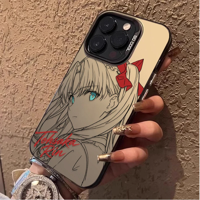 Anime Fate Rin Saber Phone Case – Artistic Protection