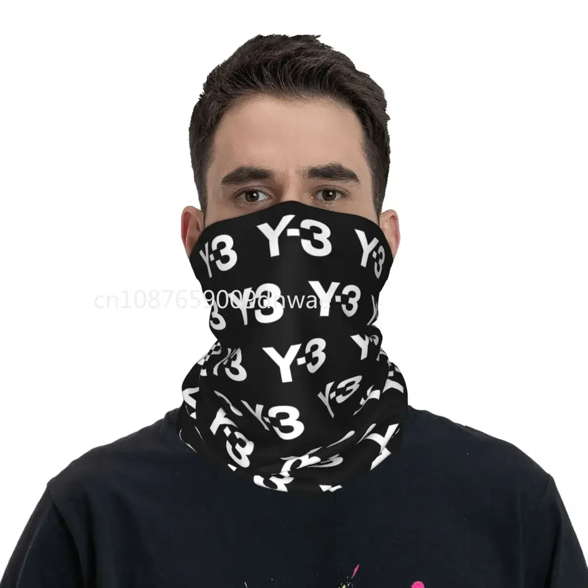 Bandana Neck Gaiter Face Scarf Headgear Y3 Bandana Neck Gaiter Printed Fashion Balaclavas Wrap Scarf Warm Headband Fishing for Men Women Adult