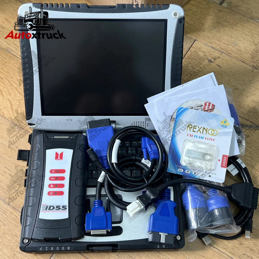 

For Isuzu IDSS Diagnostic Kit G-IDSS E-IDSS with CF19 Laptop for Isuzu Excavator Truck Diagnostic Scanner tool