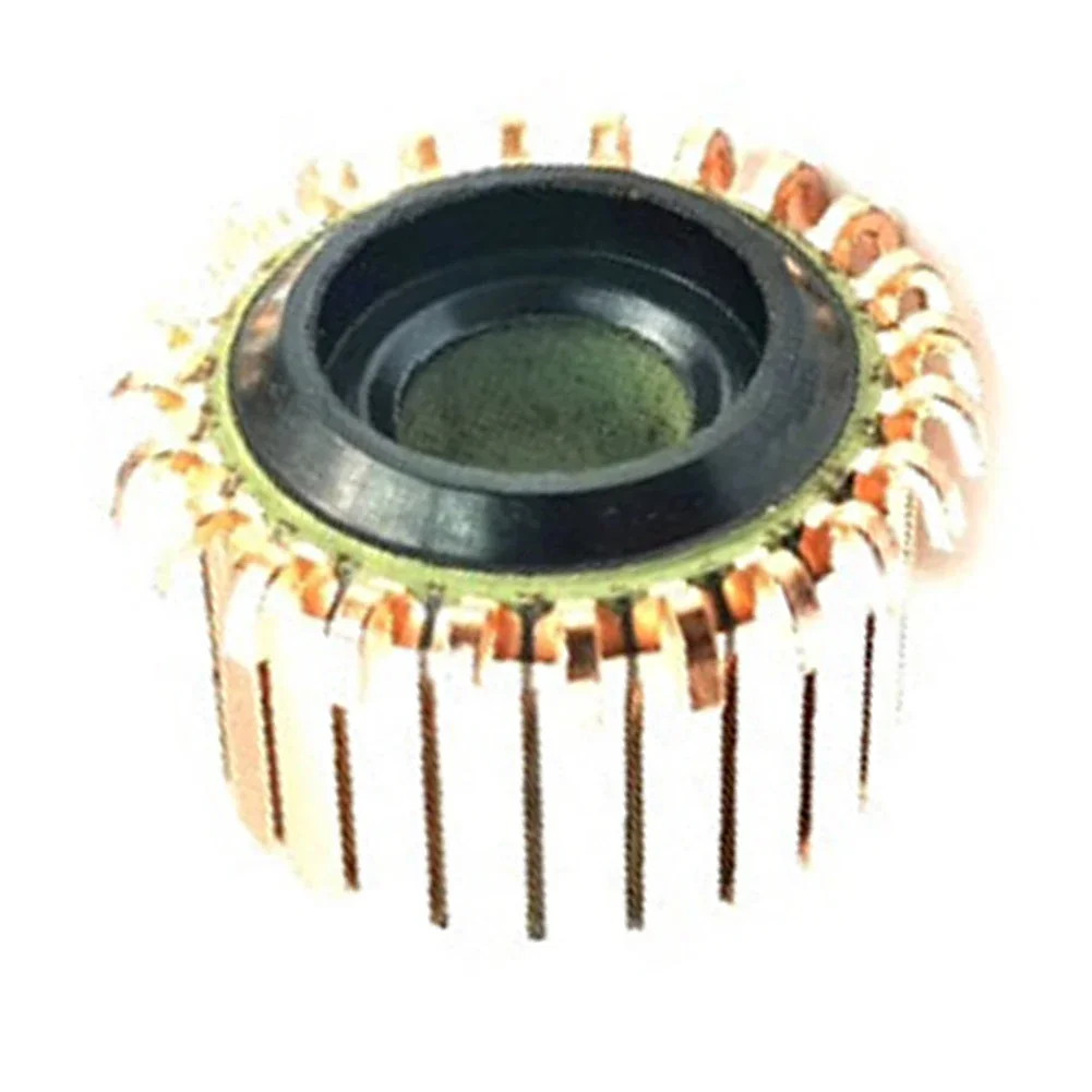 DC Motor Commutator 1Pc 28.5 X 12 X 18(21) Mm 24P Teeth Copper Hook Type Electrical Motor Commutator Electrical Equipment Supplies