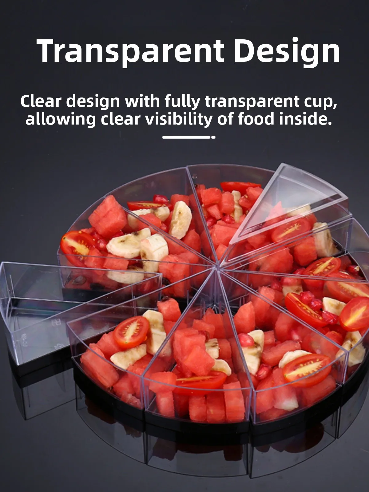 Disposable Hard Plastic e Paaging Box 0 Inch Mousse Cake Cup Transparent Box Wood avings Cup Thousand Layer LC48