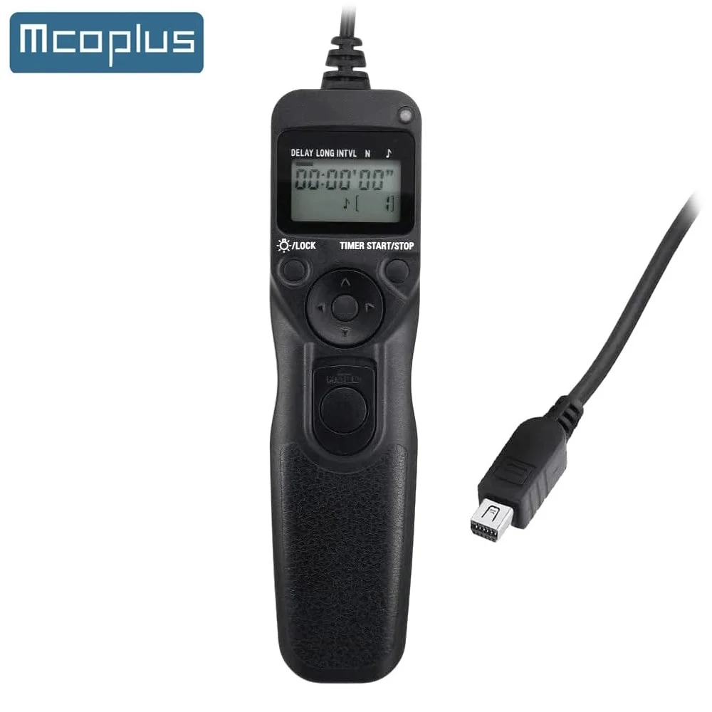 Telecomando Timer Mcoplus Rm-Uc1 Con Intervalometro Per Olympus E-M1 E-M5 Ii E-M10 Ii Pen-F E-Pl8 E-Pl7 E-Pl6 E-Pl5 E-Pl3