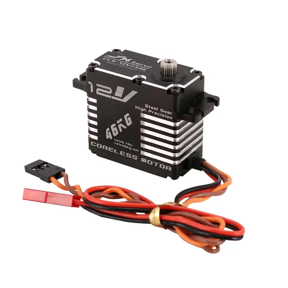 RS-5T PRO CLSモーター ブラックバージョン新品‼️ JX Servo CLS-12V7346 46KG 12V Coreless Digital Aluminium Steel