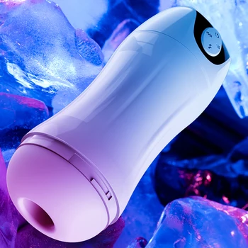 Masturbators For Men Automatic Sucking Real Vagina Vibrator Male Masturbation Cup Pussy Pocket Sex Machine Toys For Adults 18 5
