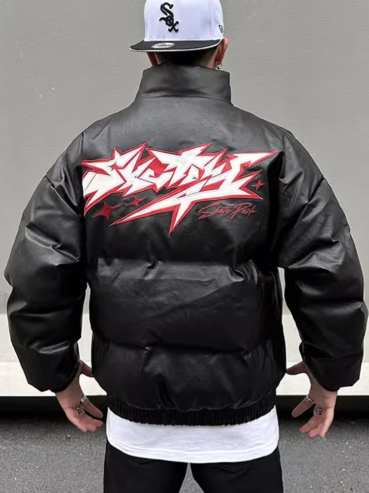 

HISTREX Brand Winter Parkas Jackets Men,Women Y2K Thick Jacket,Korean Bubble Warm Coat,Hip Hop Parka,Padded Overcoat Outerwear