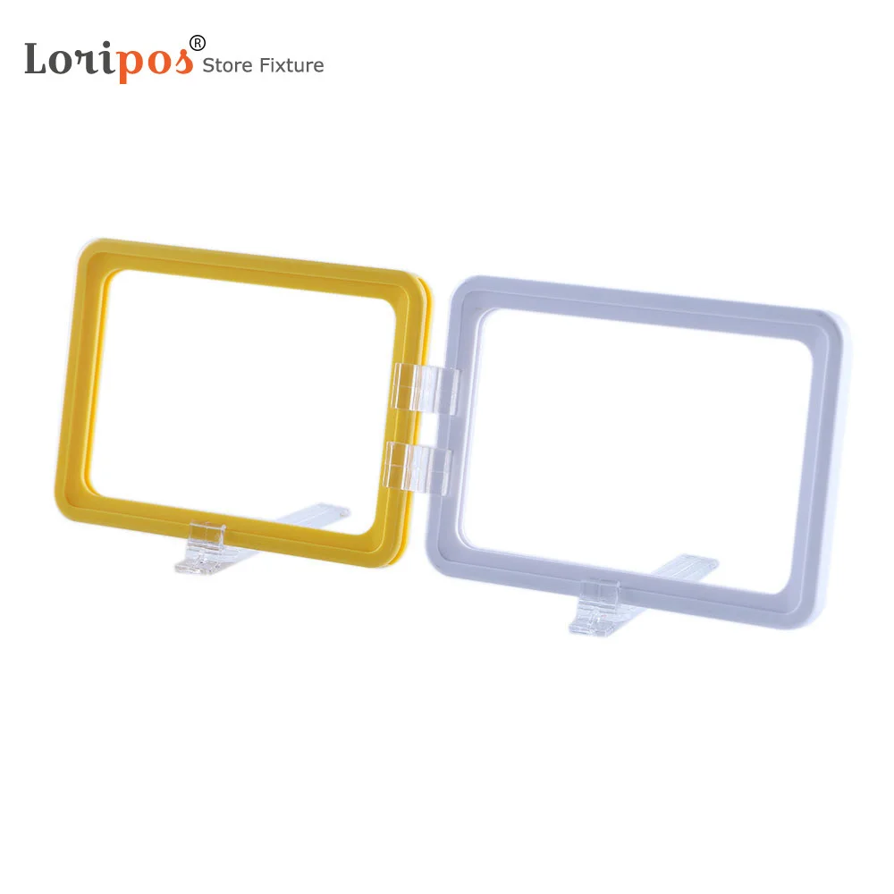 A3 Ceiling Wall Notice Free Standing Poster Holder Stand Retail Display Price Sign Frame Advertising Banner Rack Loripos